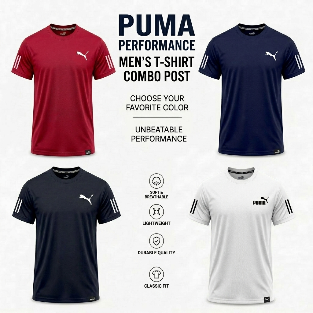 COMBO- Puma Performance - Men's Premium T-Shirt
