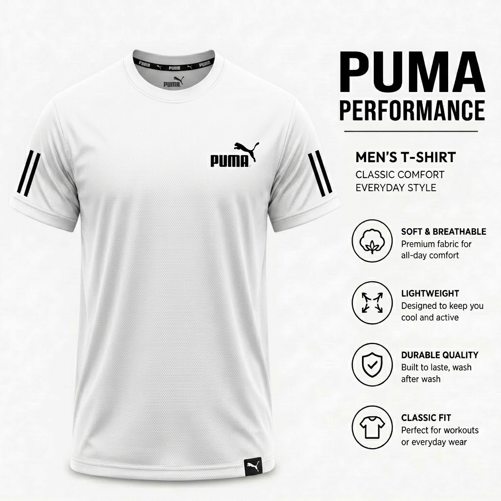 Puma Performance - Men's Premium T-Shirt