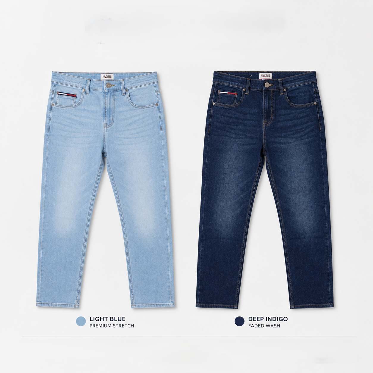 Tommy Hilfiger Premium Stretch Jeans Dual Combo – Pick Your Duo